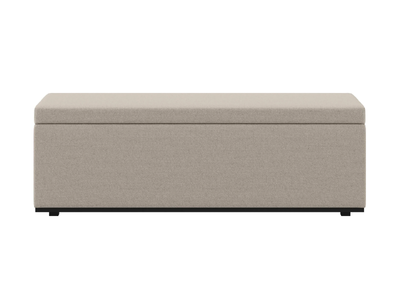 PORTO - Storage fabric bench