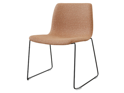 SIGMA - Sled base fabric chair