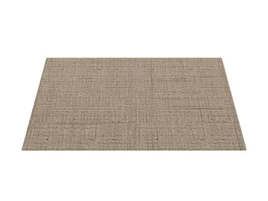 VOLGA - Solid-color rectangular jute rug