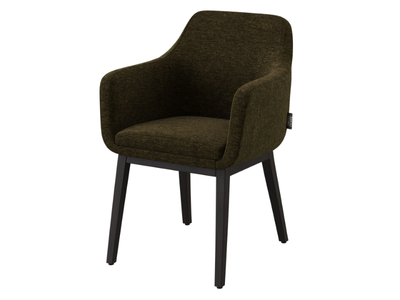 VOLVERE - Fabric chair with armrests