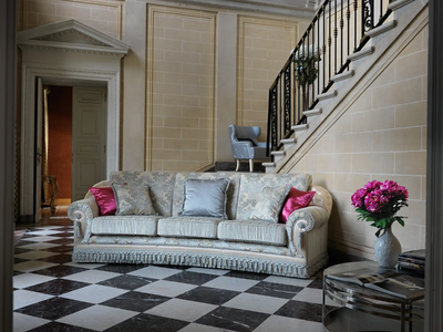 ALONSO - 3 seater fabric sofa _ Domingo Salotti