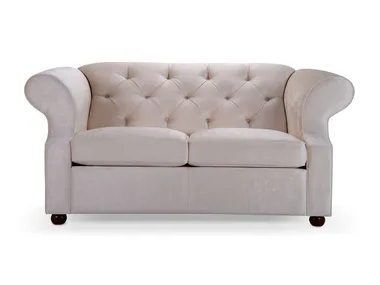 BENJAMIN - 2 seater tufted fabric sofa _ Domingo Salotti