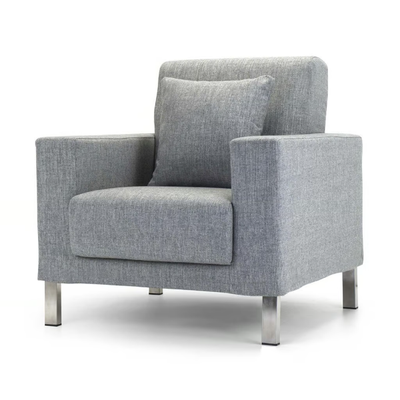 CUCCIOLO - Fabric armchair with armrests _ Domingo Salotti