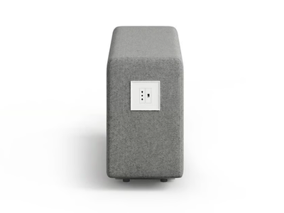 ERIC HUB - Upholstered fabric pouf _ Domingo Salotti