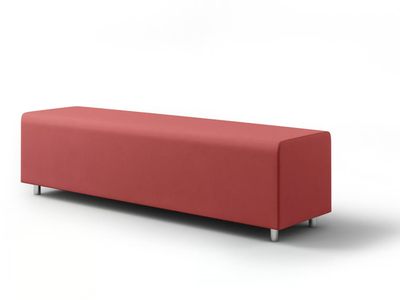 LEVY - Modular fabric bench with fire retardant padding _ Domingo Salotti