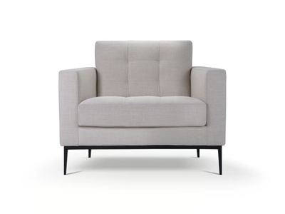 MARTIN - Tufted armchair with fire retardant padding _ Domingo Salotti