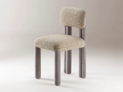 CAMELIA - Upholstered fabric chair _ DOOQ