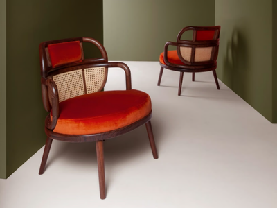 HAVANA - Wooden armchair with armrests _ DOOQ
