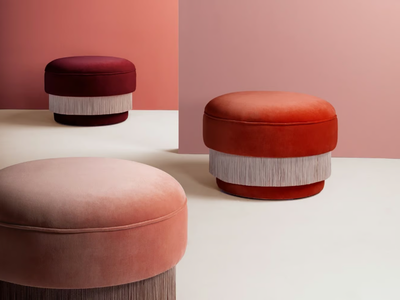 LA FOLIE - Round pouf _ DOOQ