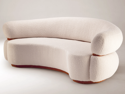 MALIBU - 3 seater curved sofa _ DOOQ