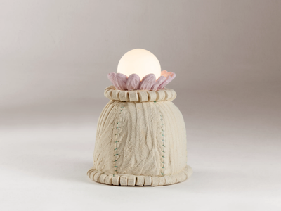 MARJORELLE LILLY - Handmade resin table lamp _ DOOQ