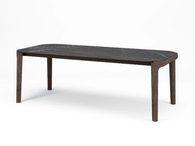 BERTIZ - Rectangular solid wood table _ DRESSY