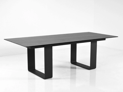 DOO - Rectangular ceramic dining table _ DRESSY