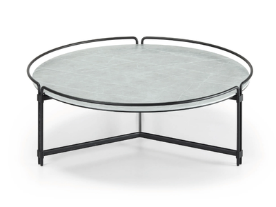 JOIN - Low round ceramic coffee table _ DRESSY