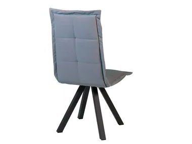 MARAIS H4 - Upholstered trestle-based chair _ DRESSY