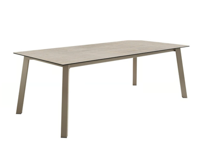 MERLOT - Rectangular ceramic dining table _ DRESSY