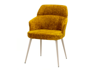 NUBO 4100-4101 - Upholstered fabric chair with armrests _ DRESSY
