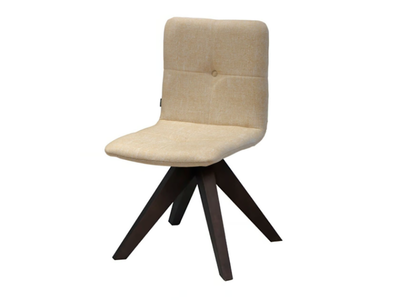 TAIGA B4 - Upholstered trestle-based chair _ DRESSY