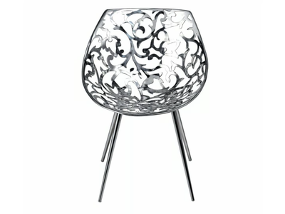 MISS LACY - Stainless steel chair _ Driade