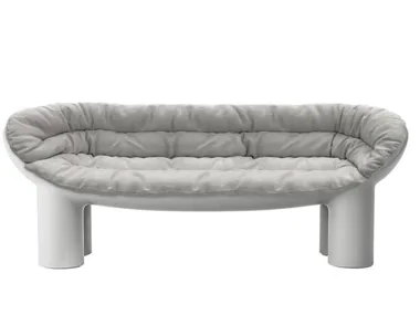 ROLY POLY - 2 seater polyethylene and fabric sofa _ Driade
