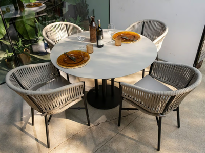 JAMAICA - Round garden table _ DRIGANI