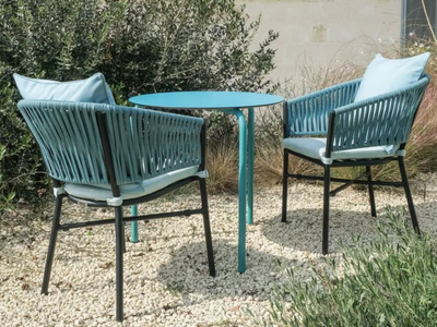 MARGARITA - Round HPL garden table _ DRIGANI