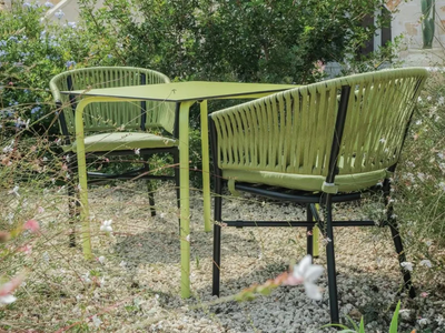 MARGARITA - Square HPL garden table _ DRIGANI