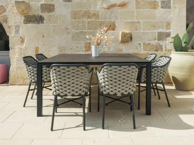 METROPOLITAN - Square HPL garden table _ DRIGANI