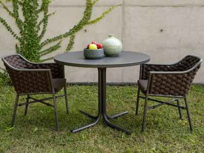TULIP - Round garden table _ DRIGANI