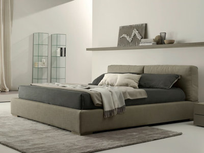 DEAR - Upholstered double bed _ Duomo Design