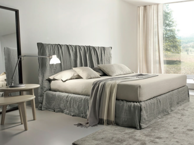 DRESS - Upholstered double bed _ Duomo Design