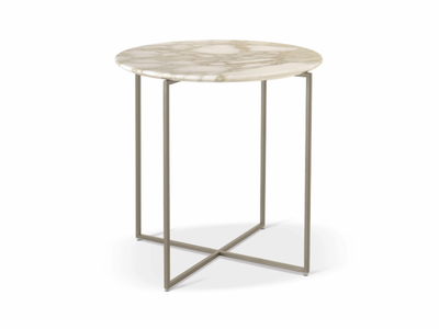 GILL - Round marble coffee table _ Duomo Design