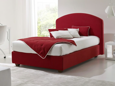 ODEA - Full size bed with upholstered headboard _ Duomo Design