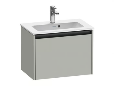 KETHO.2 - Single wooden vanity unit with integrated washbasin _ Duravit