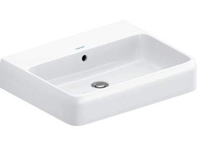 QATEGO - Single ceramic washbasin with overflow _ Duravit