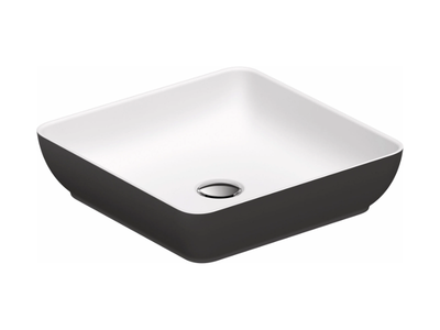 SIVIDA - Square countertop composite material washbasin _ Duravit