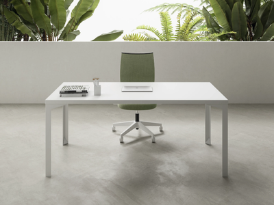 ENNA - Sectional melamine and plate office desk _ DVO