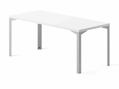 ENNA - Sectional melamine and plate writing desk _ DVO