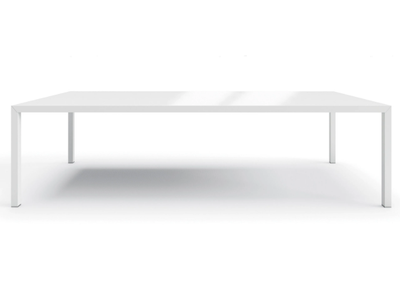 RYM - Rectangular melamine and extruded aluminium meeting table _ DVO
