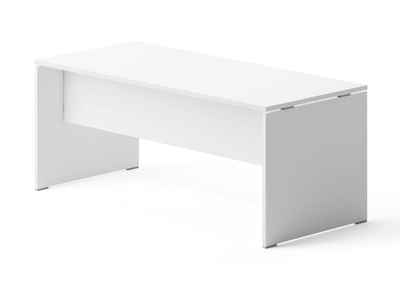 TREKO - Sectional rectangular melamine office desk _ DVO