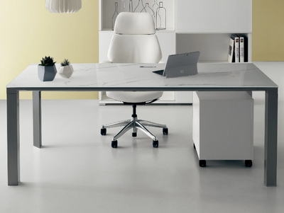 VERTIGO - Sectional aluminium office desk _ DVO