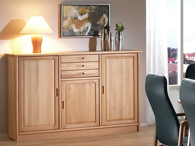1120M - Wooden sideboard _ Dyrlund