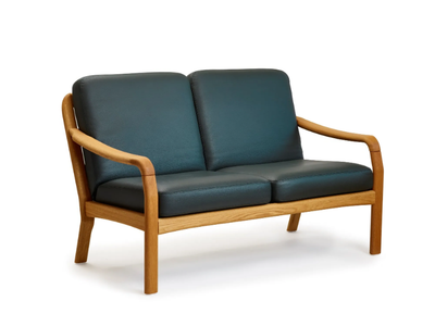 1260 - 2 seater wooden sofa _ Dyrlund