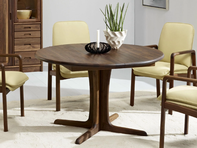 9276 - Extending wooden table _ Dyrlund