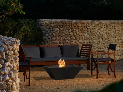 NOVA 850 - Bioethanol freestanding steel fireplace _ EcoSmart Fire