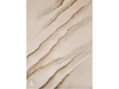 HALAVELI CAJUN - Rectangular silk rug _ Edition Bougainville
