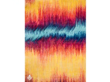 VIBES ADONIS - Rectangular silk rug _ Edition Bougainville
