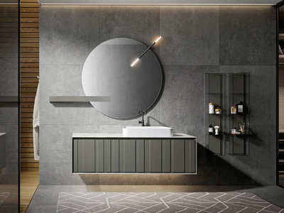 CRI 002 - Wall-mounted vanity unit
