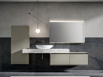 CRI 007 - Wall-mounted vanity unit