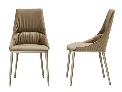 SOFIA ELITE - Upholstered leather chair _ EFORMA